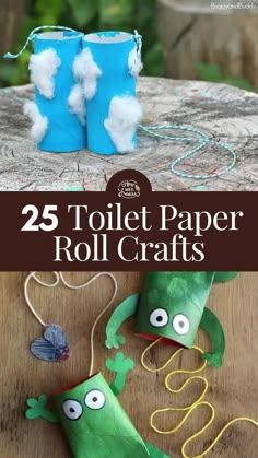 toilet paper roll crafts for kids to make