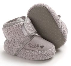 Titan Unisex Kids' Warm Boot | Ultrasellershoes.com – Ultra Seller Shoes Comfortable Non-slip Round Toe Booties, Gray Synthetic Slippers With Round Toe, Casual Synthetic Closed Toe Booties, Casual Closed Toe Synthetic Booties, Synthetic Booties With Rubber Sole And Round Toe, Heart Type, Fleece Boots, Solids For Baby, Baby Sandals