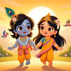 Radha Radhe 🌺 #krishna #radha #aesthetic Wallpaper krishna, radha, couple, hinduism, tree, art, Wallpaper 4KHinduism. Download wallpaper krishna, radha, hinduism, tree, art for free Radha Rani And Krishna, Cute Radha Krishna Wallpaper, Radha Krishna Aesthetic Drawing, Cosmic Krishna, Krishna Illustration Art, Little Radha Rani, Radha Krishna Illustration, Radha Rani Art, Cute Radha Rani