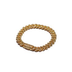 TOP SELLER! This stunning beautiful Cuban Link bracelet is one of the best gold-filled products we offer. Very limited supply left as this piece has been a best seller ever since we started selling them years ago. Keep dry and free of oils, lotions, and potions and this beauty will last. Guaranteed to delight and elicit lots of comments! Cuban Link Bracelet, Pave Bracelet, Cuban Link, Top Seller, Ring Collections, Best Seller, Link Bracelets, Ring Earrings, Necklaces Bracelets