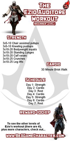 an info sheet for the eidadtor workout program