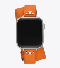 Double Wrap T Band for Apple Watch®: Women's Designer Watches Tory Track Smart Watches | Tory Burch Watch Bands Women, Apple Watch Bands Women, Apple Watch Fashion, Womens Designer Watches, Watch Women's, Designer Watches, Watch Fashion, Smart Watches, Watch Design