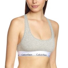 Brand: Calvin Klein Underwear Gender: Women Type: Underwear Season: Fall/Winter PRODUCT DETAIL • Color: grey • Pattern: marl • Fastening: slip on • Sleeves: sleeveless • Neckline: round neck COMPOSITION AND MATERIAL • Composition: -53% cotton -12% elastane -35% modal • Washing: machine wash at 30° Calvin Klein Bras, Calvin Klein Sports Bra, Calvin Klein Bralette, Calvin Klein Ck One, Intimo Calvin Klein, Calvin Klein Bra, Cotton Bralette, Calvin Klein Women, Grey Pattern