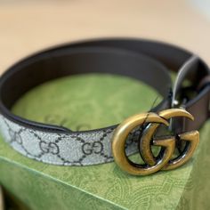 Elevate Your Fashion Game With This Authentic Gucci Double G Belt In Black. Made With High-Quality Italian Leather And Antique Brass Hardware, This Waist Belt Exudes Designer Luxury. The Belt Width Is Normal, And The Size Is 30, Making It A Perfect Fit For Regular Size Type Women. The Double G Logo Is A Classic Gucci Signature, And This Belt Comes With Its Original Box And Receipt. Add This Piece To Your Collection Of Women's Accessories And Make A Statement With Your Fashion Sense. Gucci Belt Vintage, Gucci Belt Size Comparison, Gucci Belt Fake Vs Real, Red Gucci Belt, Vintage Gucci Belt, Gucci Belt Sizes, Double G Logo, Gucci Leather Belt, Slimmer Belt