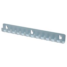 an image of a metal strip with holes on it