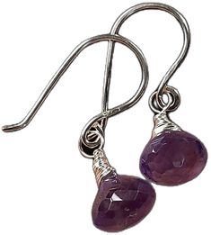 Handmade Silver Earrings, Silver Earrings Handmade, Gemstone Jewellery, Boho Gifts, Amethyst Earrings, Handmade Silver, Jewelry Earrings Dangle, Gemstone Jewelry, Silver Earrings