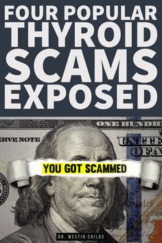 Let's face it: it's hard to get the treatment you need if you have a thyroid problem like hypothyroidism and Hashimoto's. And its for this reason that this group of patient are often the target of internet scams and other rip-offs. The good news is, as long as you are aware of these rip-offs, you can avoid them! Learn how so-called "experts" and "gurus" leverage different types of tactics to hijack your emotions and lure you down the path of wasted money. Here are 4 common thyroid scams to avoid Thyroid Ultrasound, Thyroid Supplements, Internet Scams, Graves Disease