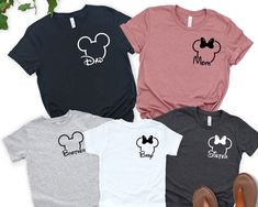 Disney Family Shirts Mickey and Minnie Pocket Shirt - Etsy Disney Bound Shirts Vacation, Mickey Mouse Brother Shirts, Mom And Dad Minnie Mouse Shirts, His Her Disney Shirts, Disney Pjs Cricut, Mickey Mouse Htv Shirts, Disney Shirts Mickey And Co, Disneyworld Shirt Svg, Gender Neutral Disney Shirts