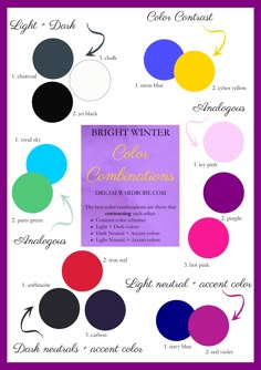 Bright Winter Color Palette and Wardrobe Guide – Dream Wardrobe Dream Wardrobe Bright Winter, Bright Winter Pallete, Clear Winter Outfits Capsule Wardrobe, Bright Winter Color Analysis, Bright Winter Summer Outfit, Bright Winter Color Combinations, Clear Winter Capsule Wardrobe