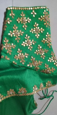 Gota Patti Hand Work, Gota Work Blouse, Gota Patti Blouse Design, Gotapatti Work Blouses, Gotapatti Work Kurti, Gotta Patti Work Embroidery, Gotapatti Work, Indian Embroidery Designs