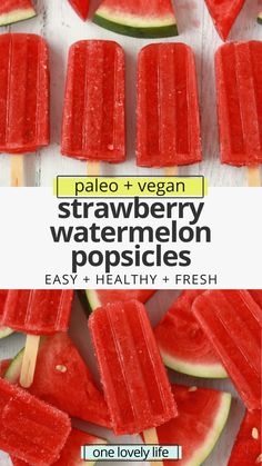 watermelon lime popsicles with text overlay