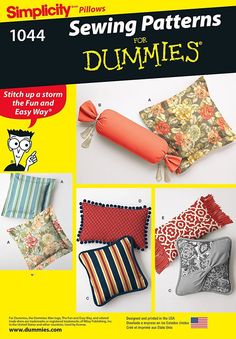 sewing patterns for pillows and pillow cases