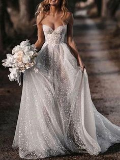 Wedding Dresses A Line Sweetheart, Elegant Bride Dress, Glitter Wedding Dresses, Wedding Rehearsal Dress, Glitter Gown, Wedding Dresses A, Glitter Wedding Dress, Wedding Dresses A Line, Dresses A Line