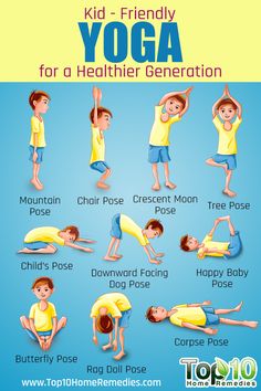 a kid doing yoga poses for healthier generation