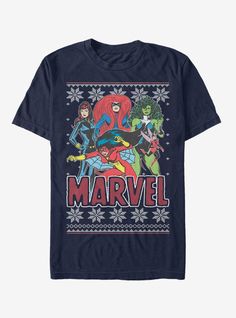 100% CottonWash cold; dry lowImportedListed in men's sizes Aesthetic Spider, Marvel Christmas, Spider Man Shirt, Marvel Design, Sunset Logo, Scary Stories To Tell, Christmas Pj, Christmas Sweater Men, Christmas Tshirt