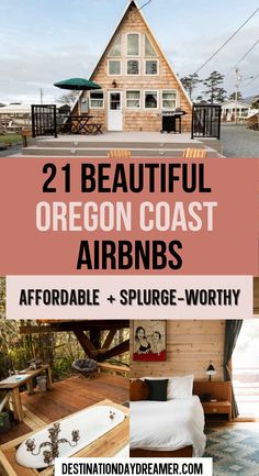 A-frame wooden cabin with woods overtop '21 beautiful oregon coast airbnbs' Coast Of Oregon, Oregon Coast Bachelorette Party, Best Places To Stay In Oregon, Oregon Coast Outfit, Oregon Coast Weekend Trip, Oregon Coast Roadtrip 4 Days, Camping Oregon, Oregon Coast With Kids, Road Trip Oregon