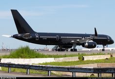 an airplane that is sitting on the runway