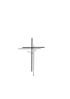 a black and white photo of a cross