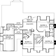 the first floor plan for this house