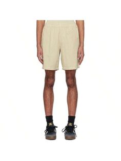 adidas Originals 
Beige Embroidered Shorts 
Better Cotton-blend cotton twill shorts. 
. Concealed drawstring at elasticized waistband 
. Three-pocket styling 
. Logo embroidered at front 
Supplier color: Putty grey 
100% cotton. 
Made in Indonesia. 
241751M193007 
Originals Beige Embroidered Shorts default     Plain    Men Activewear, size features are:Bust: ,Length: ,Sleeve Length: Cotton Drawstring Shorts For Streetwear, Beige Relaxed Fit Shorts For Streetwear, Sporty Cotton Athletic Shorts For Spring, Casual Beige Athletic Shorts For Summer, Casual Beige Athletic Shorts, Spring Cotton Athletic Shorts With Side Pockets, Cotton Athletic Knee-length Shorts For Streetwear, Cotton Drawstring Athletic Shorts For Streetwear, Spring Cotton Athletic Shorts With Pockets