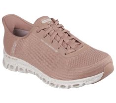 Move freely, rain or shine in Skechers Hands Free Slip-ins Glide-Step - Rainy Day. Designed with our exclusive Heel Pillow , this lace-up features an engineered mesh upper, Skechers Breathe Easy Technology for waterproof protection, Skechers Air-Cooled Memory Foam comfort insole and a Glide-Step geometric cushioned midsole. | Skechers Women's Slip-ins Waterproof: Glide-Step Hands Free Slip-ins Sneaker | Medium Width | Skechers Hands Free Slip-ins for an easy fit | Exclusive Heel Pillow holds you Waterproof Sneakers, Breathe Easy, Wide Shoes, Rain Or Shine, Skechers Women, Lace Up Sandals, Shoe Sale, Canvas Shoes, Hands Free