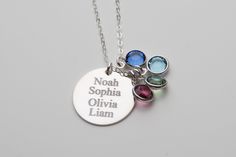 Names Necklace, Family Names