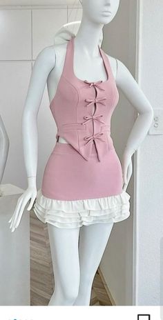 Simple Casual Outfits, Fashion Bella, Corset Outfit, Fairy Clothes, Fancy Tops, Diy Fashion Clothing, Refashion Clothes, Kpop Fashion Outfits, Kawaii Clothes