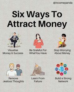 the six ways to attract money