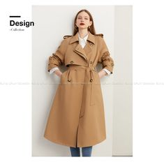 Double Breasted Trench Coat, Kochi, High Class, Fall Autumn, Hat Hairstyles, Raglan Sleeve, Double Breasted, Cool Girl, Classic Style