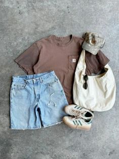 Bf Clothes, Summer Vintage Outfits, Rockstar Fashion, Vintage Summer Outfits, Daily Outfit Inspiration, Summer Streetwear, Streetwear Men Outfits