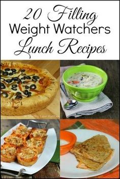 20 filling weight watchers lunch recipes