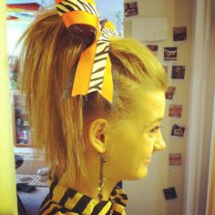 Cheer hair! Hair Ribbons, Cheer Bows, Lake