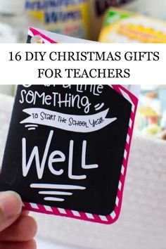 A collection of 16 best DIY gifts for teachers, featuring creative teachers gifts, homemade teacher gifts, and thank you gift baskets. Includes ideas for teacher gift baskets, diy teacher Christmas gifts, and small teacher appreciation gifts diy. Perfect for Teacher Appreciation Week and teacher appreciation gifts from students diy.