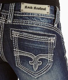 Rock Revival Liz Easy Boot Stretch Jean #buckle #fashion www.buckle.com Womens Necklaces Silver, Jeans Sale, Fav Place, Nice Jeans, Necklaces Silver, Digital Closet, Perfect Closet