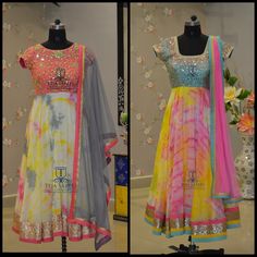 Girls Dresses Sewing, Anarkali Dress Pattern, Long Gown Dress, Half Saree Designs, Long Dress Design, Girls Frock Design