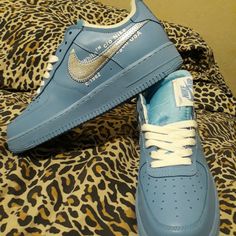 Awesome Color But Looks Even Better Once On Your Feet Light Blue Nike Air Force 1 Low-top For Streetwear, Nike Air Force 1 Light Blue For Streetwear, Blue Synthetic Nike Air Force 1 Lace-up, Blue Synthetic Lace-up Nike Air Force 1, Curry Basketball Shoes, Shoes Air Force, Jordan Basketball Shoes, 270 Nike, Off White Shoes