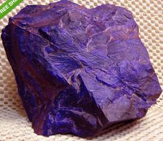 They're asking $17,000 for this sugilite! Healing Purple Geodes With Natural Stones, Staurolite Crystals, Stibnite Crystals, Luxury Natural Purple Geodes, Grape Jelly, Raw Minerals