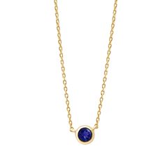 Sapphire Station Necklace Bezel Set in 14k Gold Necklaces Estella Collection #product_description# 18417 14k Birthstone Blue Gemstone #tag4# #tag5# #tag6# #tag7# #tag8# #tag9# #tag10# 3MM Diamond Cleaner, September Birthstone Necklace, Necklace Stone, Blue Gems, Station Necklace, September Birthstone, Sapphire Stone, Precious Gems, Jewelry Case