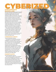 an article about cyberized is featured in the magazine