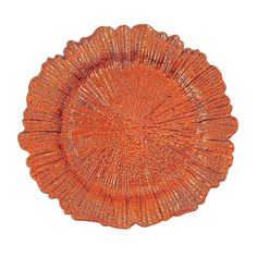 PRICES MAY VARY. IMPRESS YOUR GUESTS – Featuring a reef design, these round charger plates will enhance the appearance of your reception tables. This set also makes a great gift. HIGH QUALITY – Made of pure polypropylene that will never wear-out or get discolored. Great to use with fine china and to protect the linens from the plates and bowls. They are easy to clean, just wash with hot water. PARTY PERFECT – These reef charger plates are perfect for your bridal showers, beach side celebrations Orange Charger, Wedding Dinner Plates, Charger Plates Wedding, Orange Plates, Gold Chargers, Beautiful Cake Stands, Acrylic Plastic, Charger Plates, Reception Table