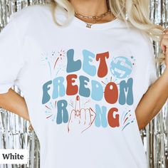 Red White and I Do Bachelorette Shirts Custom 4th of July Bridesmaids Gifts Independence Day Bach Red White and Boozy Fourth Comfort Colors - Etsy Red White And I Do Bachelorette, White Custom Print T-shirt For Bachelorette Party, White Custom Print Top For Bachelorette Party, White Graphic Print T-shirt For Bachelorette Party, White T-shirt For Birthday On Independence Day, White T-shirt For Hen Party In Summer, White T-shirt For Summer Hen Party, Red White And I Do, Nashville Bachelorette