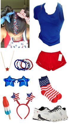 Fourth Of July Outfits For Teens, Forth Of July Outfit Ideas Preppy, 4th Of July Cute Fits, Cute Fourth Of July Bikinis, 4th Of July Outfits Shuffles, Forth Of July, Lululemon Outfits, Preppy Outfit