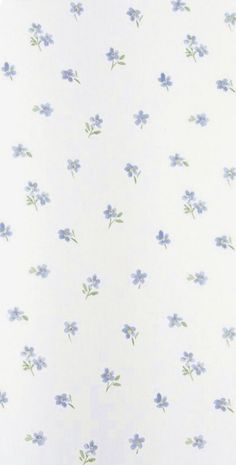 a blue flowered wallpaper with white background