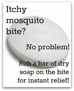 Mosquito Bite Remedy, Remedies For Mosquito Bites, Vicks Vapor Rub, 1000 Lifehacks, Mosquito Bites, Mosquito Bite, Bug Bites, E Mc2, Handy Dandy