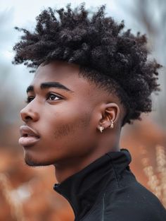 Facial Symmetry, Afro Fade, Sophisticated Man, Angular Face, Curl Defining Cream, Black Men Haircuts, Square Face Shape, Diamond Face Shape, Fade Styles#HaircutForStraightHairBoys #KidsLowFadeHaircut #LittleBoysShortHaircut Cool Black Hairstyles Men, Handsome Guys With Curly Hair, Male Hair Cuts, Afro Hair Men, Black Man Hairstyle, Diverse Hairstyles, Afro Twists, Taper Fade Afro, Perm Styles