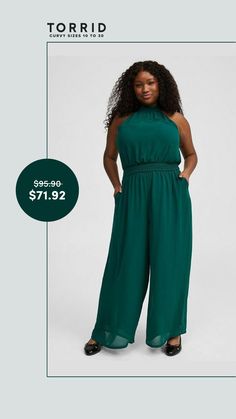 Fit Chiffon Jumpsuit, High Neckline, Woven Fabric, Fitness Models, High Neck, Size 2, Chiffon, Jumpsuit, Size 10