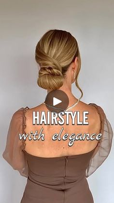 72K views · 24K reactions | Save this „LITTLE ELEGANCE“ hairstyle 📌for the next party and follow for daily hairstyles 💇‍♀️
.
.
.
#bun #hair #hairstyles #hairstyle #christmashair #bunidea #eleganthairstyle #frisur #haare #dutt #hairtutorial #hairreels #updo | Claudia | Hairstyles