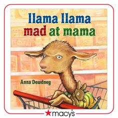 an image of a book with the title llama llama mad at mama