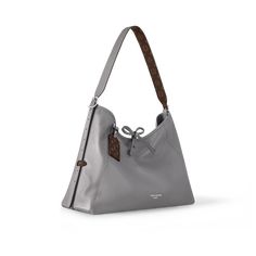 LOUIS VUITTON® - Carryall Dark Mm - Gris Trianon Louis Vuitton Carryall, Versatile Gray, Trunk Bag, Louis Vuitton Official, Wallet Pouch, Monogram Bag, Silver Jewelry Fashion, Business Bag, Vuitton Bag