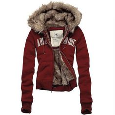 USD$68 Abercrombie&Fitch Warm Jackets For Women, Winter Coat AF A&F On Replica Shop #AFJAC-153 2000s Clothing, Fur Hoodie, Swaggy Outfits, Dream Clothes